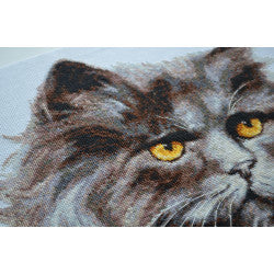 Kreuzstich | Katzenblicke -  33x26 cm