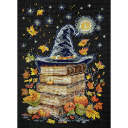 Kreuzstich | Zauber Bücher -  18x26 cm