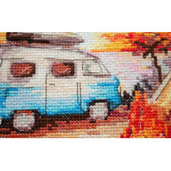 Kreuzstich | Strand Abenteuer -  22x20 cm