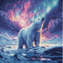 Kreuzstich | Nordlichter -  25x25 cm