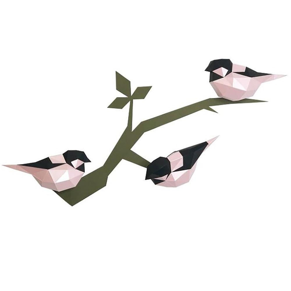 ™Paperscratch - Vögel in pink