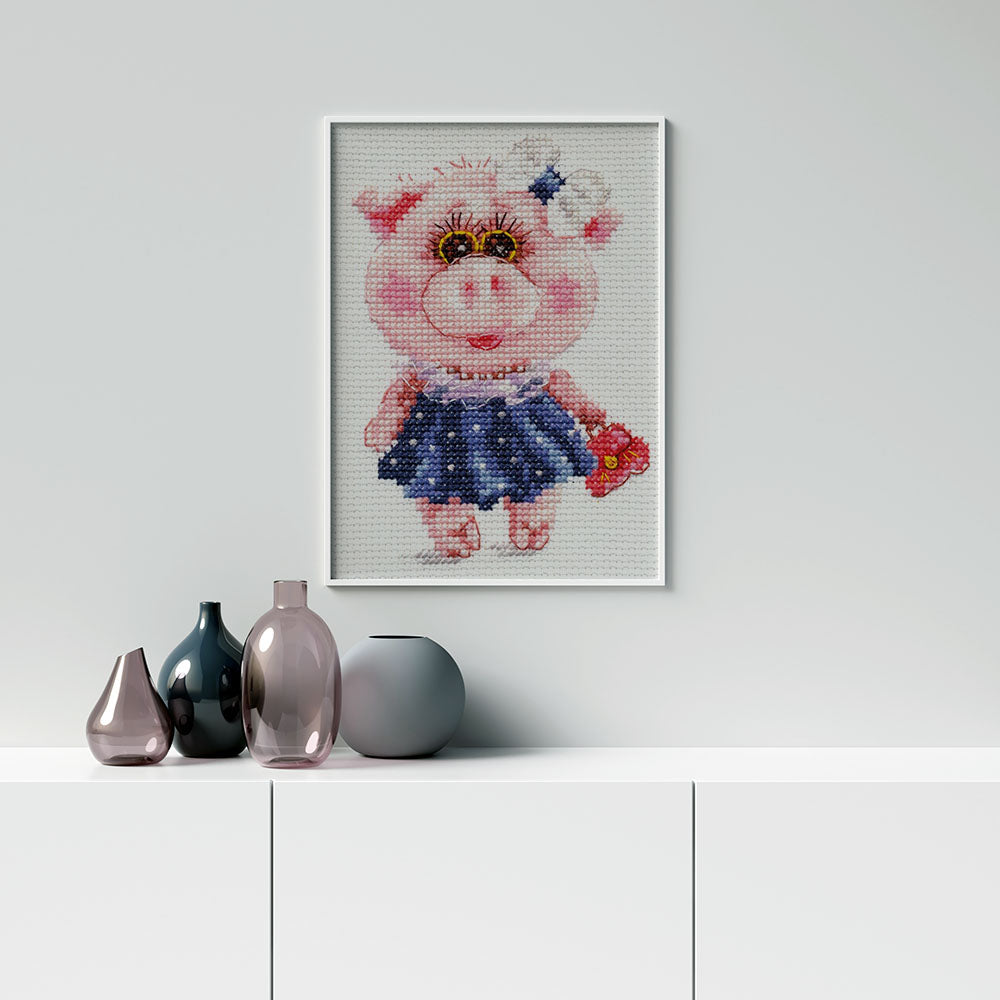 Kreuzstich - Tosya | 10x15 cm - Diy - Fadenkunst