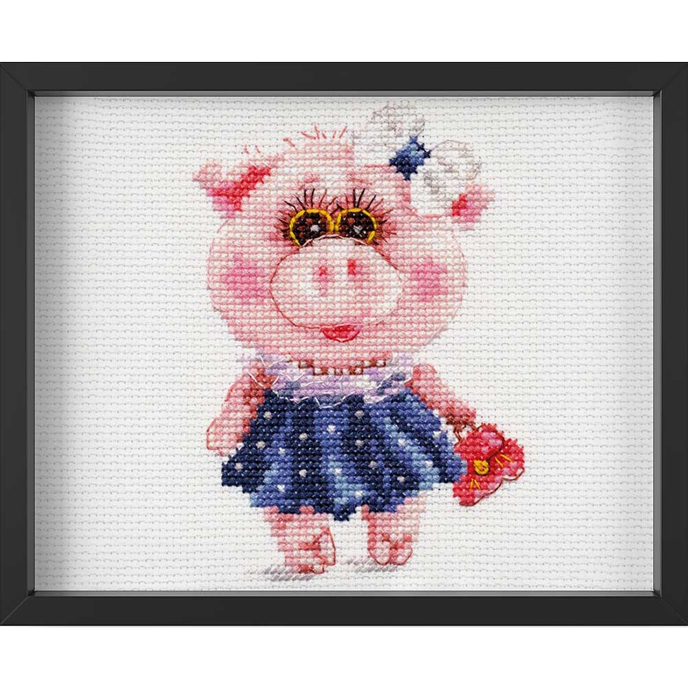 Kreuzstich - Tosya | 10x15 cm - Diy - Fadenkunst