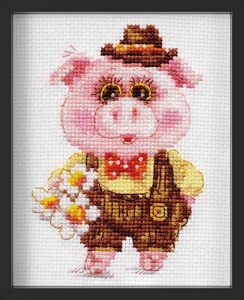 Kreuzstich - Afanasiy | 10x15 cm - Diy - Fadenkunst
