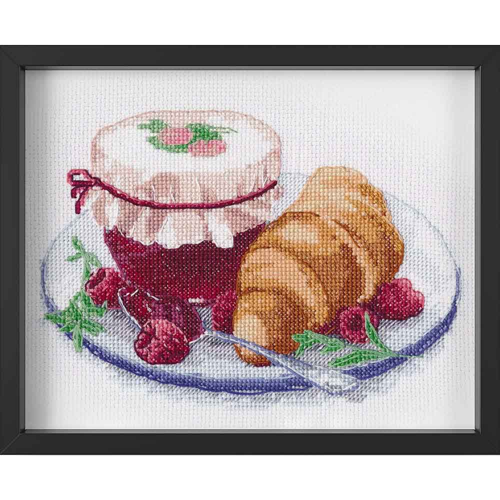 Kreuzstich - Lieblingsdelikatesse | 20x15 cm - Diy - Fadenkunst