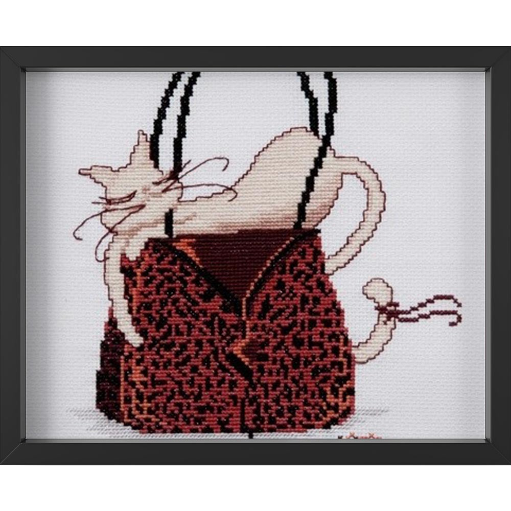 Kreuzstich - Schönheit 4 | 30x25 cm - Diy - Fadenkunst