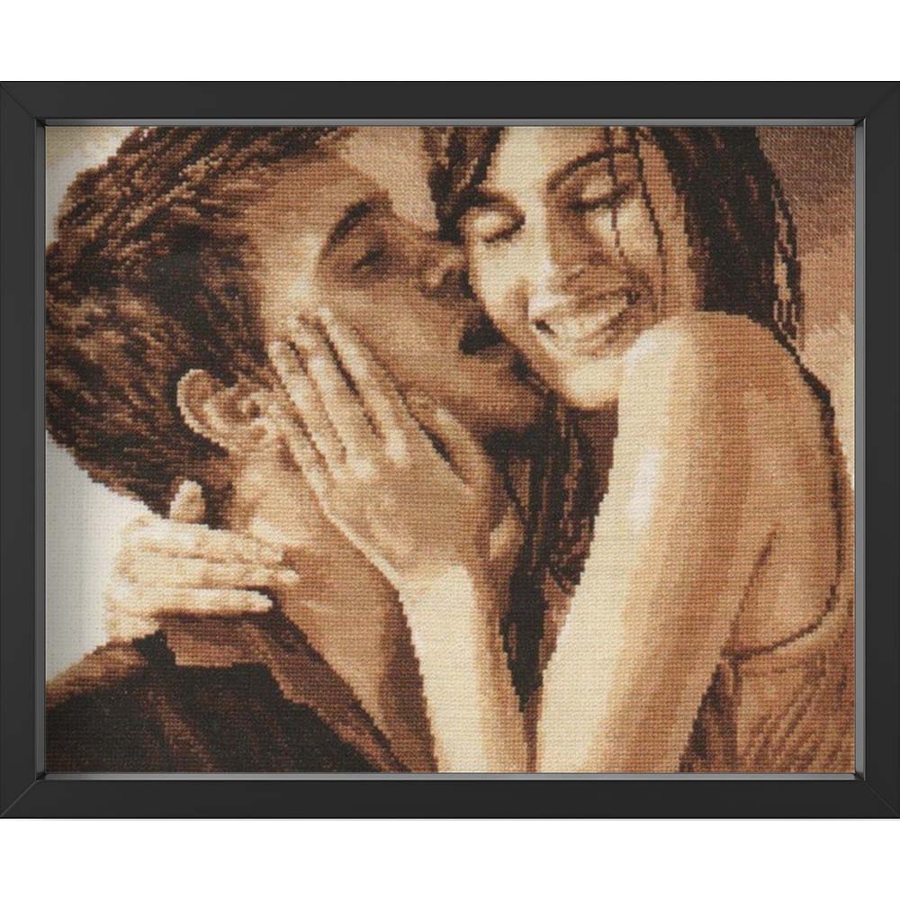 Kreuzstich - Sei Immer Mein | 40x30 cm - Diy - Fadenkunst