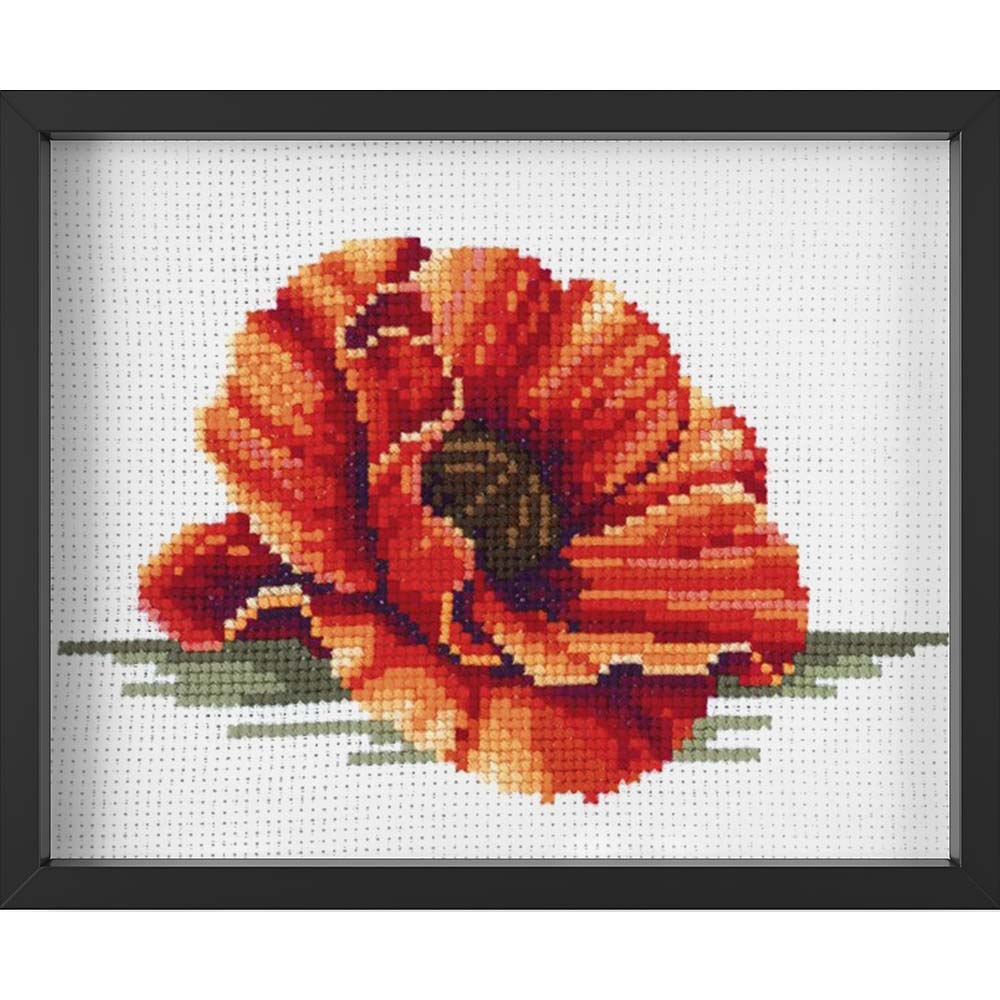 Kreuzstich - Geschenk des Glücks | 15x20 cm - Diy - Fadenkunst