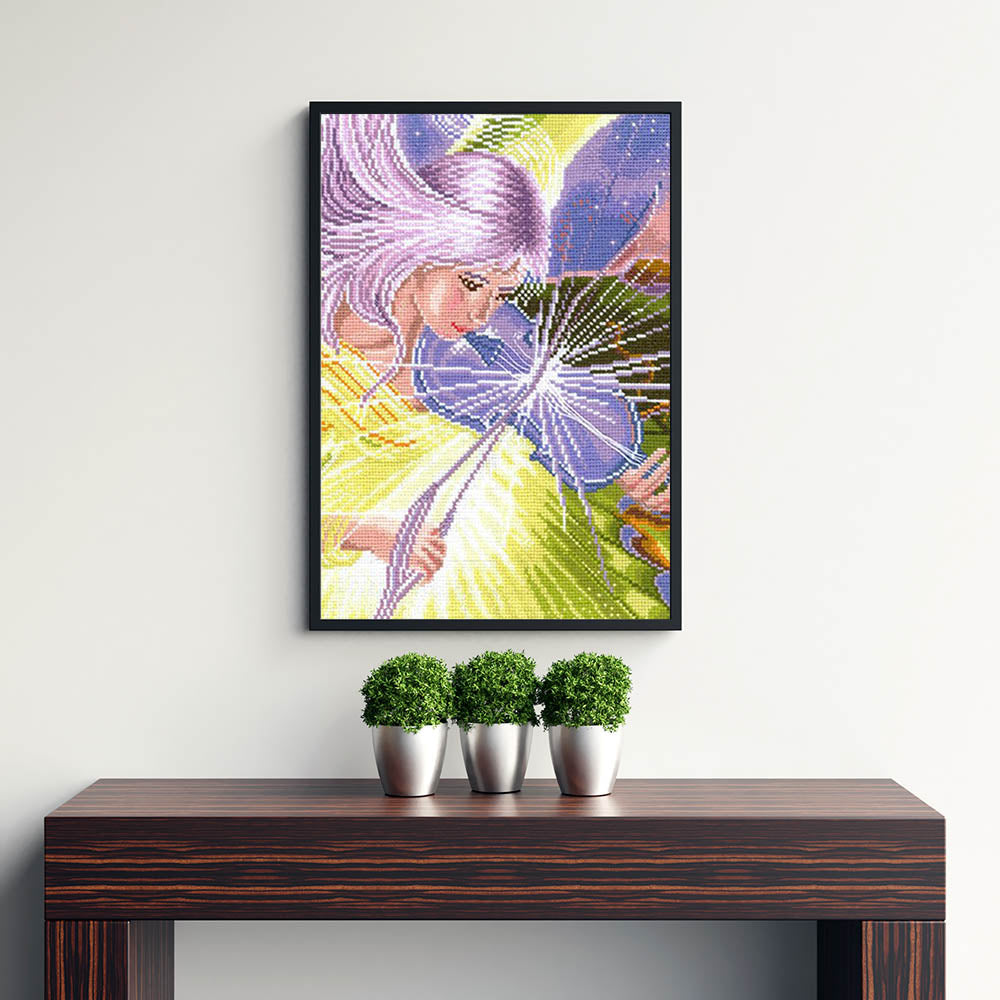 Kreuzstich - Seelenmelodie | 30x30 cm - Diy - Fadenkunst