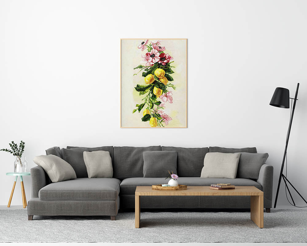 Kreuzstich - Sommerliche Geschenke | 50x25 cm - Diy - Fadenkunst