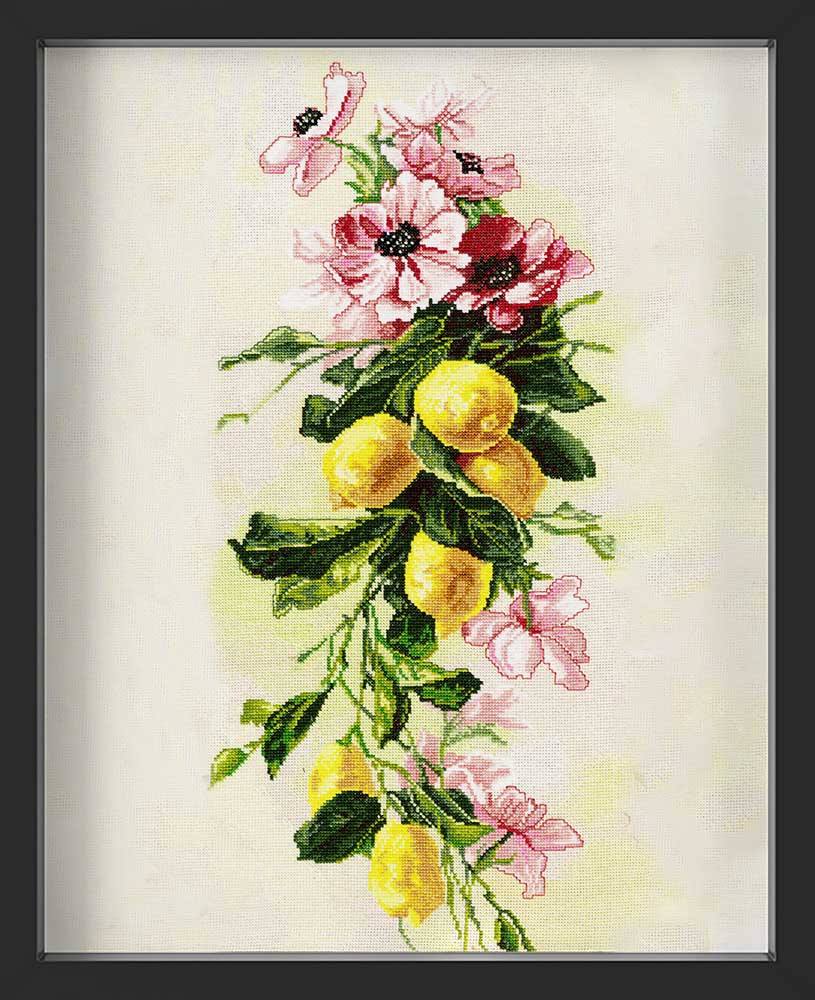 Kreuzstich - Sommerliche Geschenke | 50x25 cm - Diy - Fadenkunst