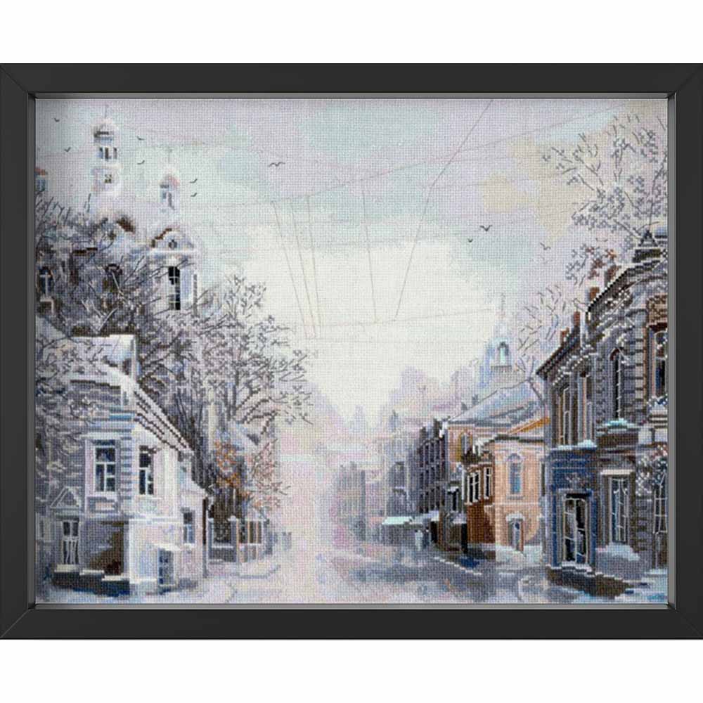 Kreuzstich - Zamoskvorechje | 30x50 cm - Diy - Fadenkunst