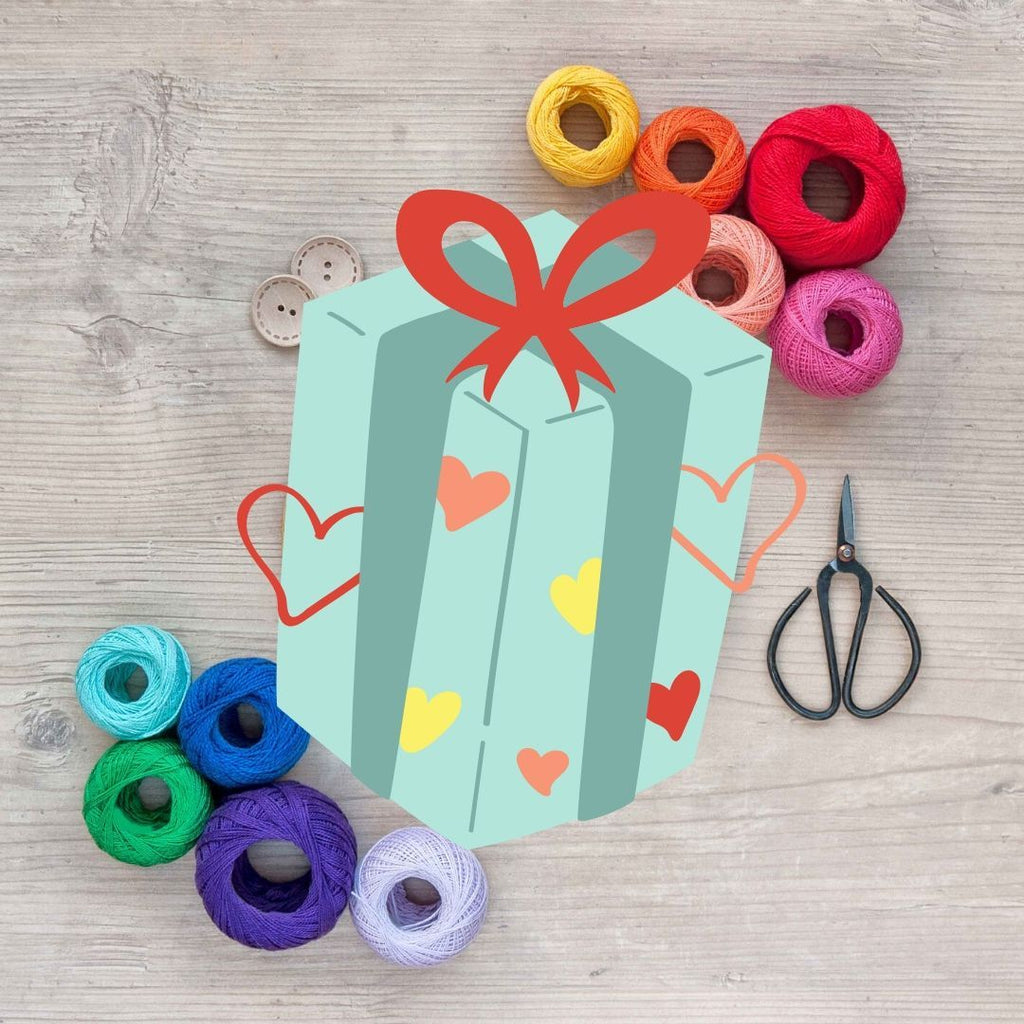 Kreuzstich - Überraschungsbild - Diy - Fadenkunst