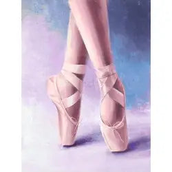 Diamond Painting - Ballett Schuhe | 30x40 cm
