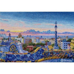 Kreuzstich - Barcelona | 44x29 cm