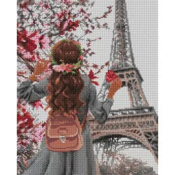 Diamond Painting - frühling in Paris | 40x50 cm